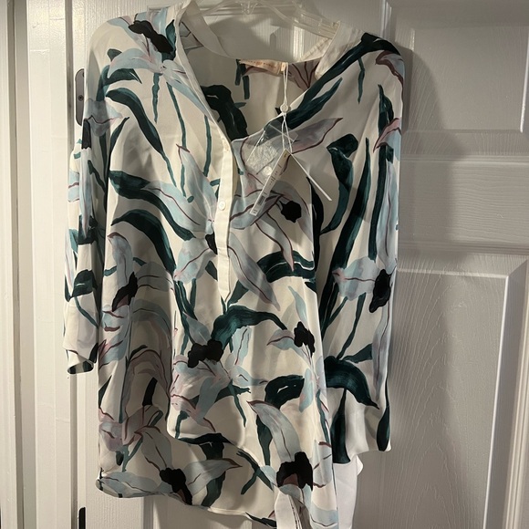 NWT tory Burch Shirt - Picture 2 of 5